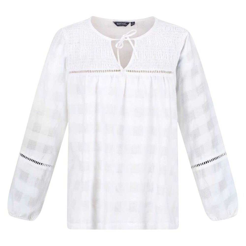 Regatta Womens/Ladies Calluna Keyhole Blouse / White